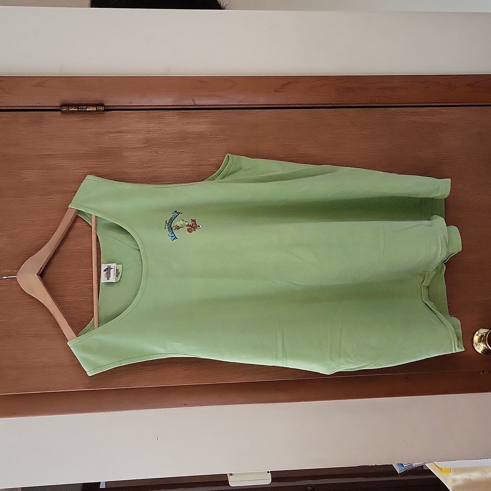 Men's XL Jimmy Buffet's Margaritaville green tank top